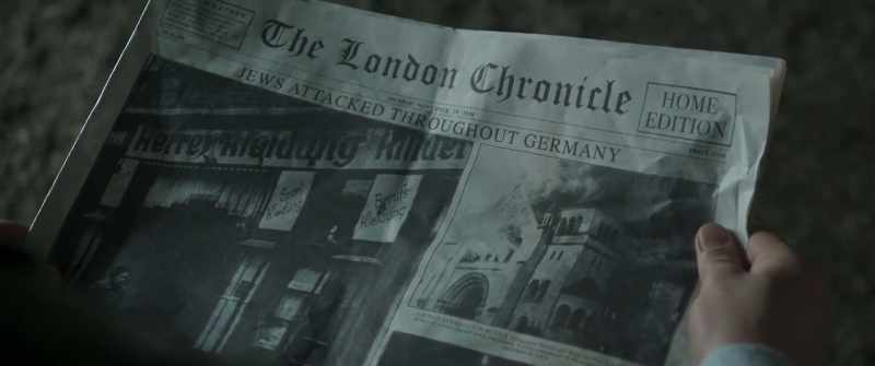 That's why Bishop Bell rushed it by secret courier