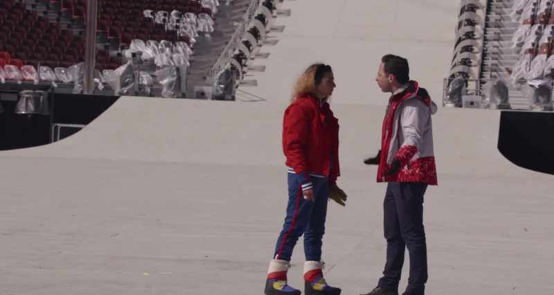 That's why I just snuck into an Olympic stadium