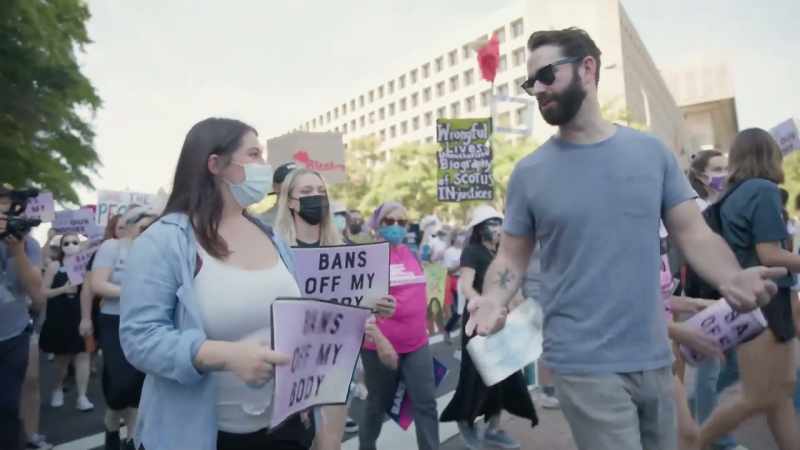 That's why I'm here. And this is the women's march