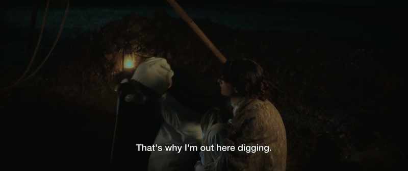 That's why I'm out here digging