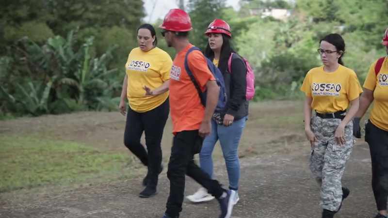 That's why, now, Magaly is training to become a first responder