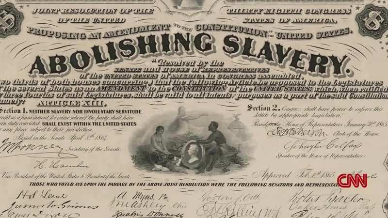 THE 13th AMENDMENT ORIGINATED NOT WITH LINCOLN BUT WITH