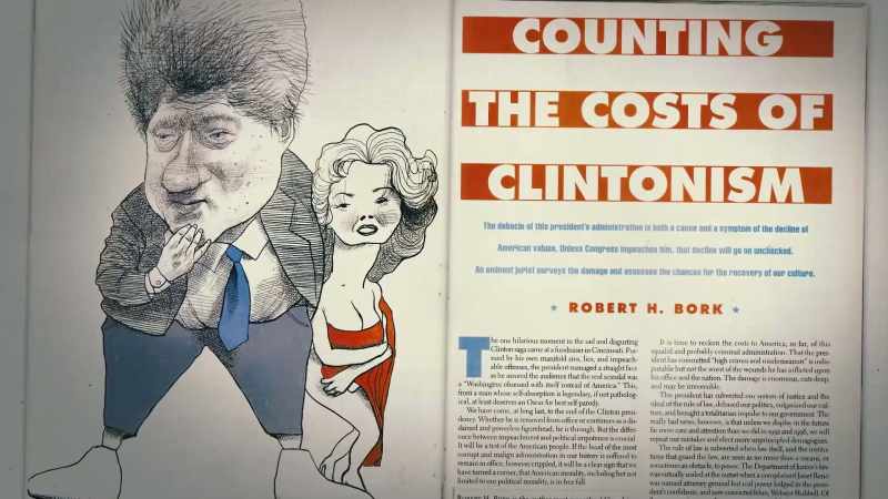 The aim of it was to bring Clinton down