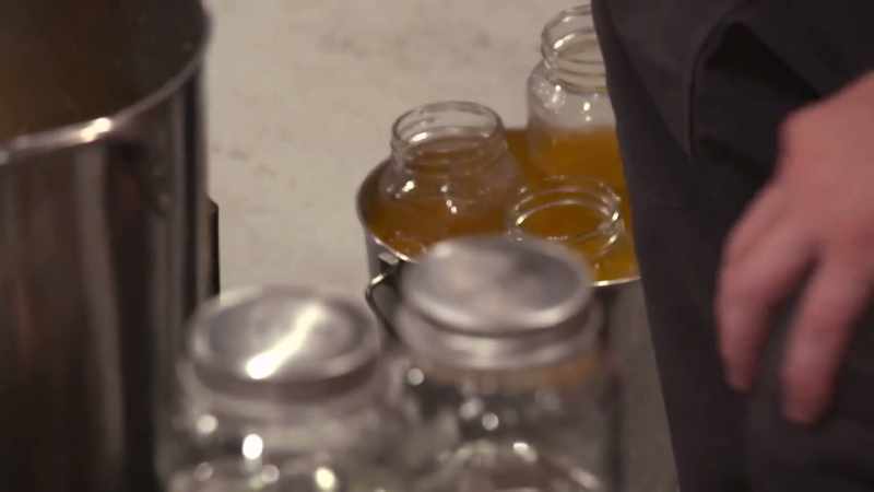 The alcohol sittin' there ready