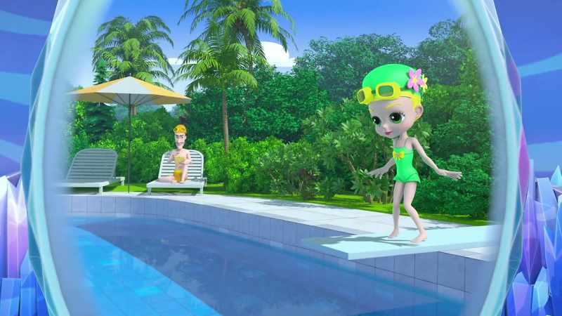 The alligator is in Preston Praxton's swimming pool?