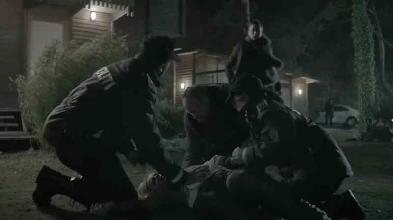 The ambulance is on its way. - Saga?