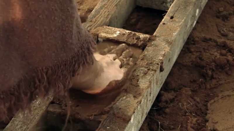 The ancients molded clay