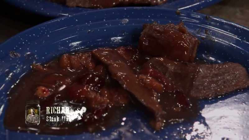 The appetizer that you made, richard
