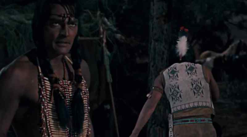The Arapaho captive is made him like this