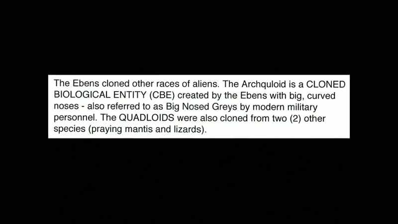The Archquloid is a cloned biological entity, or CBE