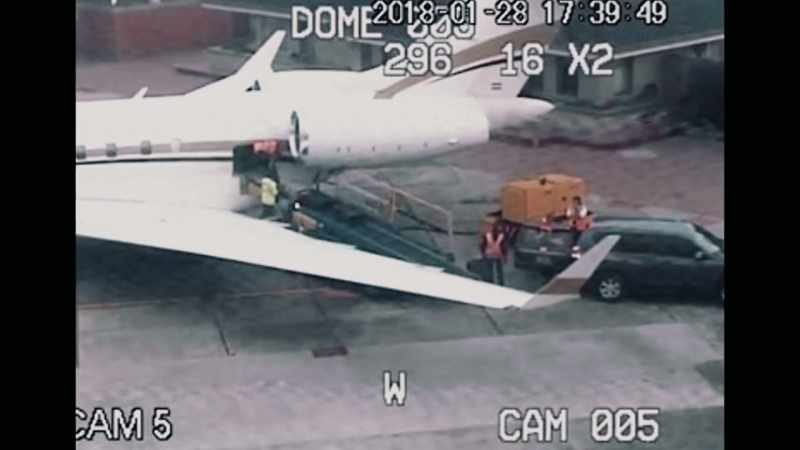 The armored vehicles that were used were allowed to enter
