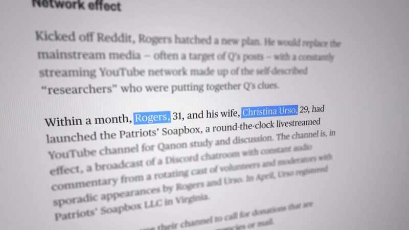 The article also revealed their real names to the world