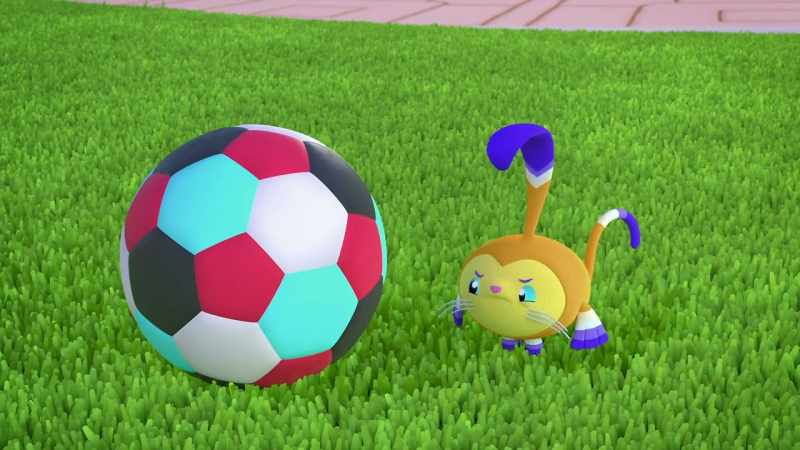 The ball is just too big