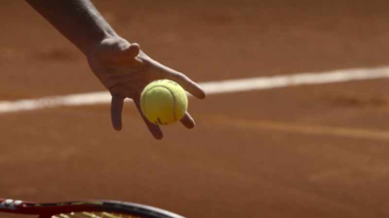 The balls get heavier. It's way harder to hit a winner