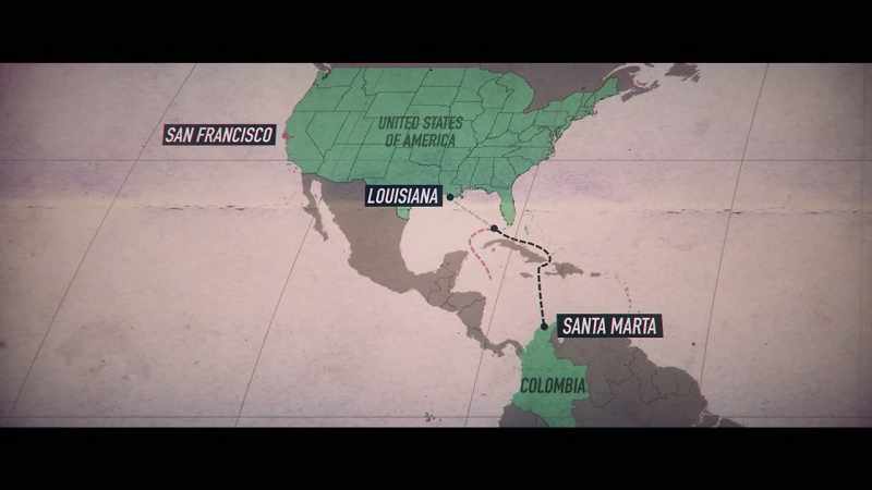 The barge has got to go back through the Panama Canal