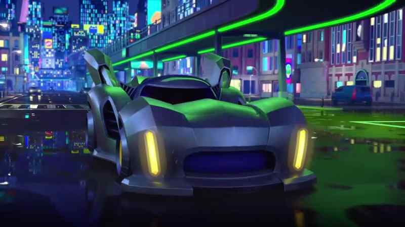 The Batmobile seems... peppier than usual