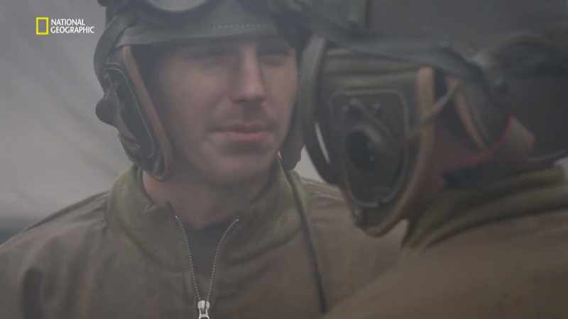 The battalion commander is telling Lee