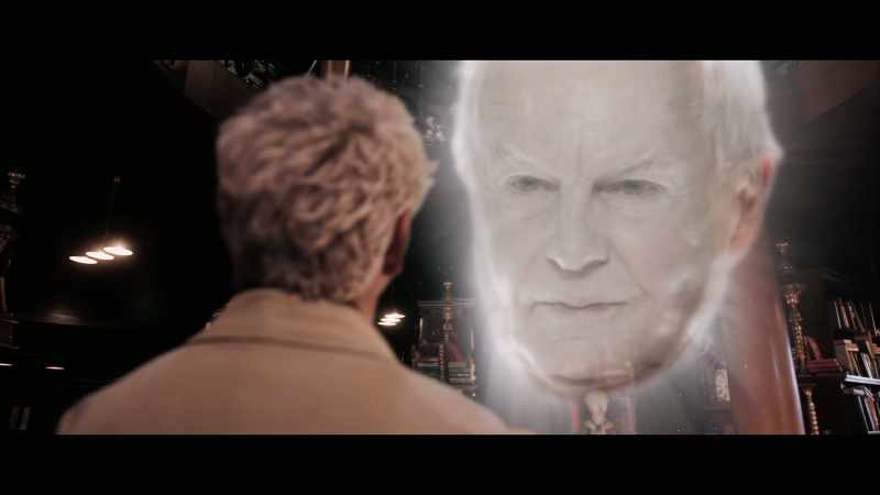 The battle commences, Aziraphale
