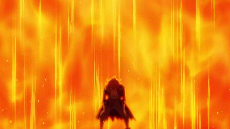 The battle…