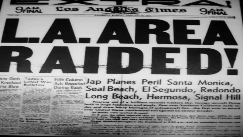 The battle of Los Angeles