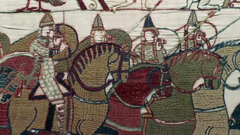 The Bayeux Tapestry, it's absolute gold dust