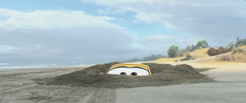 The beach ate me all right Cruz, pick a line on the compacted sand got after-action you're gonna spin out let's do this thing on your mark you try to go