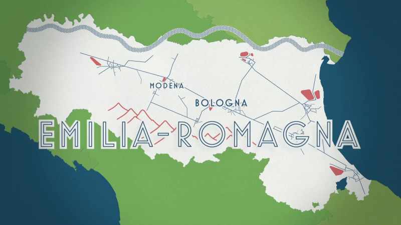 The beautiful creatures dot the hills of Emilia-Romagna