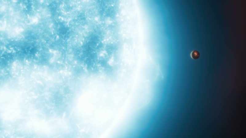 the beginnings of a relationship between stars and planets