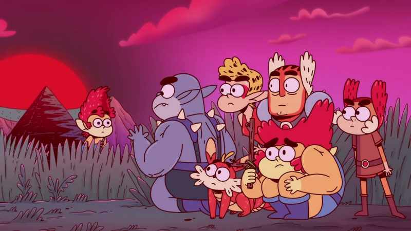 The Berbils are moving Mumm-Ra's stuff