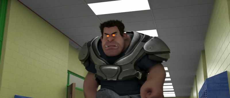 The better to stomp you with