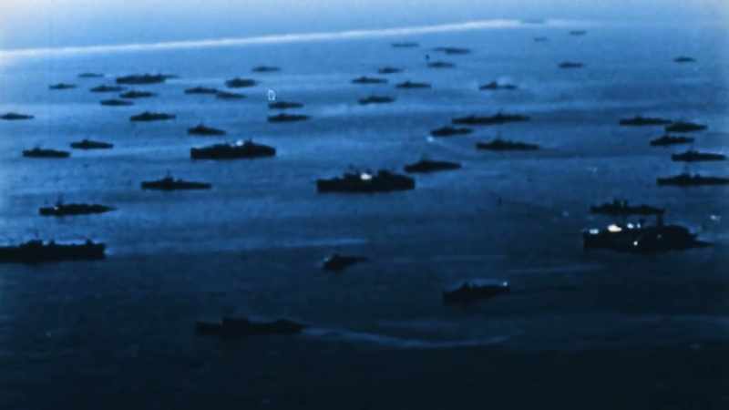 THE BIGGEST ARMADA YET GATHERED IN THE PACIFIC