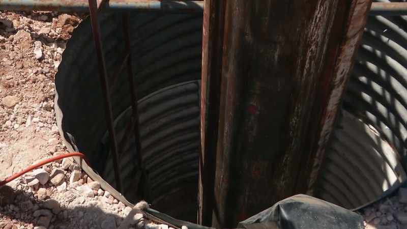 The biggest danger is something falling down the hole