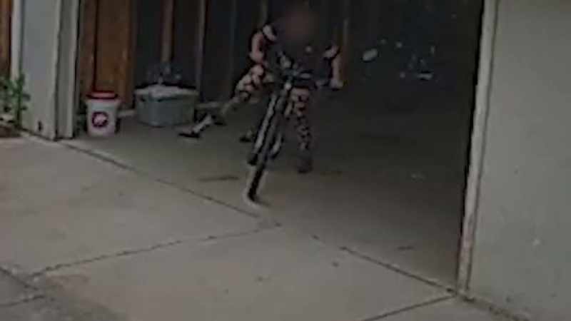The bike was a late‐model