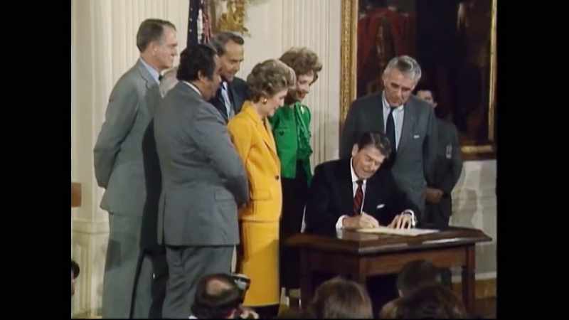 The bill, signed by President Reagan