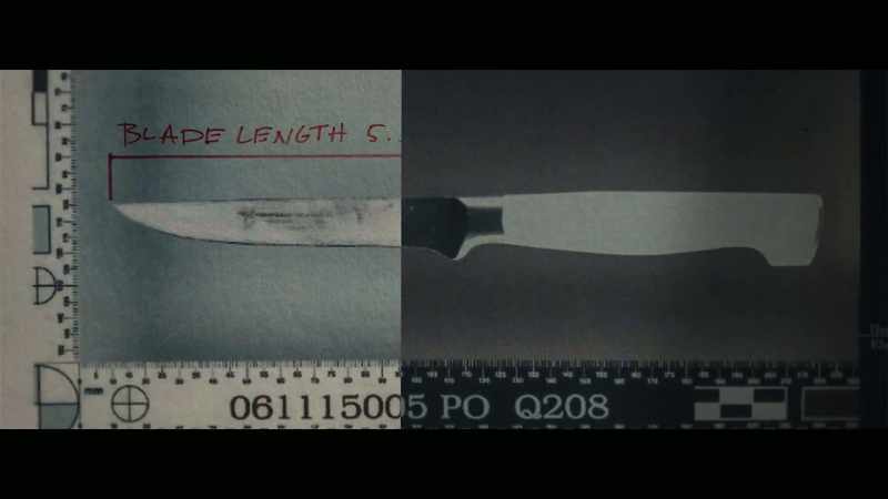 The blade was about five
