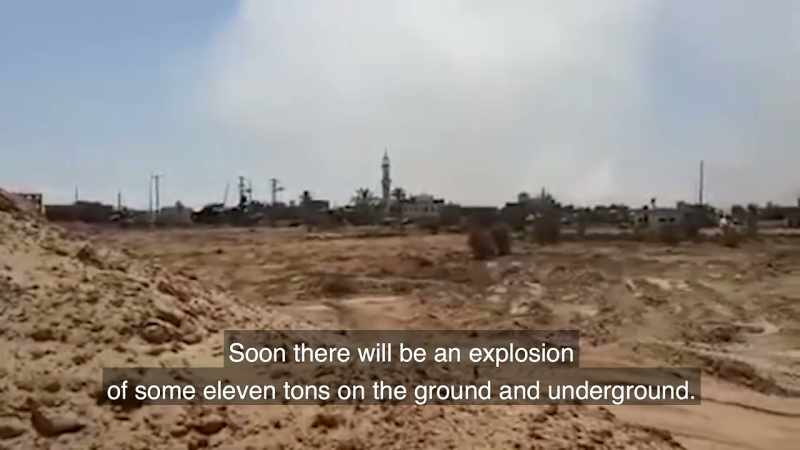 The blast will be dedicated