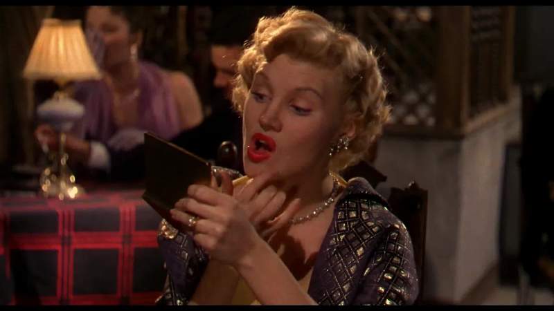The blonde was made in Hollywood