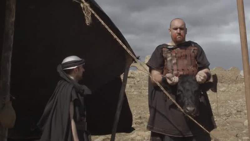 The blood of a cow head makes me powerful
