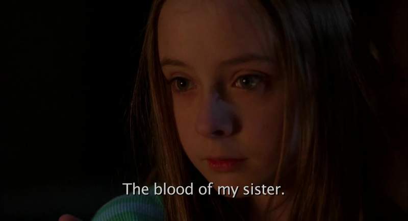 The blood of my sister