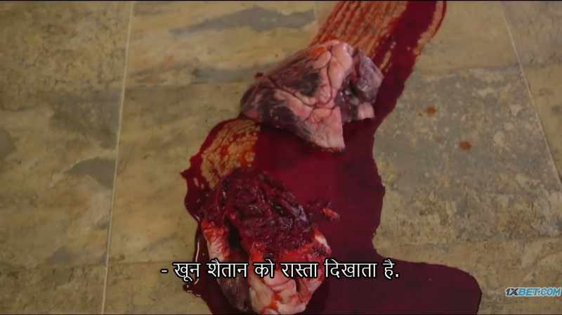 'The blood shows the devils the way