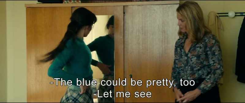 The blue could be pretty too. - Let me see