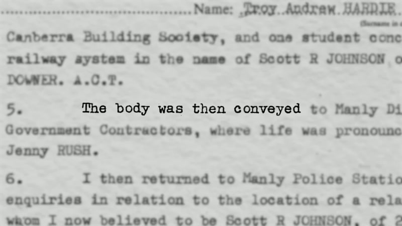 The body arrived at the mortuary