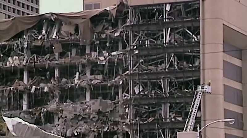 The bombing in oklahoma city