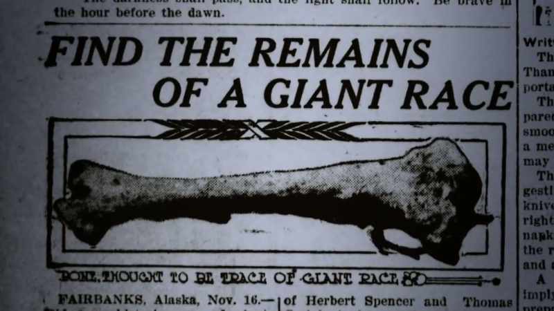 The bones, it seemed, had been collected by academics