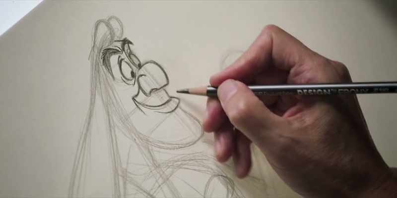 The bottom lip is very thick and expressive