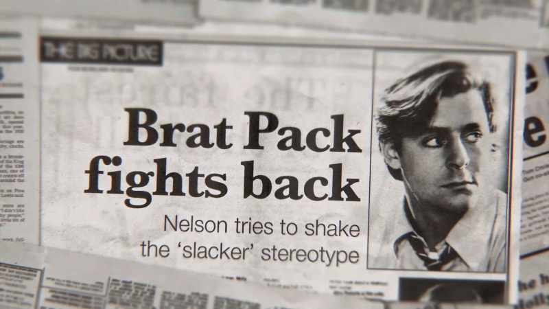 The Brat Pack is an image that somebody thought up