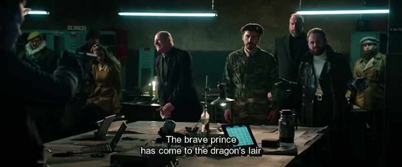 The brave prince has come to the dragon's lair