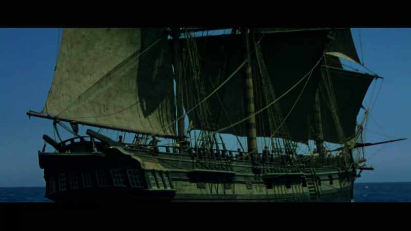 The British sail away