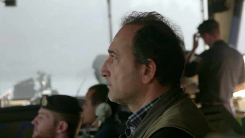 The broken propeller causes the Turkish pilot