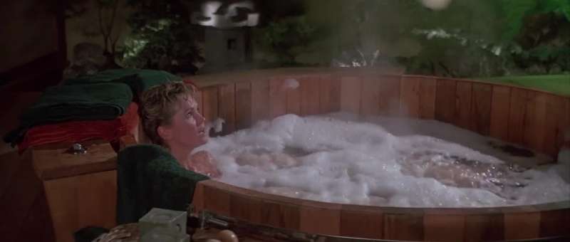 The bubbles tickle my
